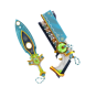 Blue Ornament Set