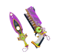 Purple Ornament Set