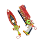 Red Ornament Set