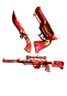 Red & Gold Mermaid Bundle