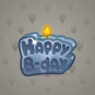 B-Day Candle #21337