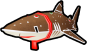 Gingerbread Shark