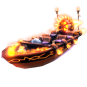 Volcanic Speedboat