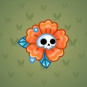 Skull Flower #9492
