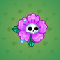 Skull Flower #13073