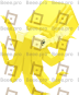 Octopus (Golden)