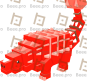 Ankylosaurus (Fire)