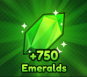 +750 Emeralds (Изумрудов)