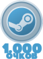 1.000 Очков Steam