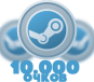 10.000 Очков Steam