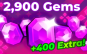 2900 + 400 гемов