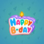 B-Day Candle #161071