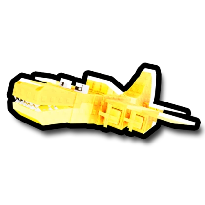 Gold Bombardiro Crocodilo