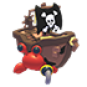 Pirate Hermit Crab