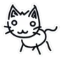 2D Kitty Sticker
