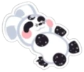 Moon Rabbit Sticker