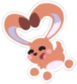 Hare Sticker