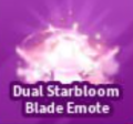 Dual Starbloom Blade Emote