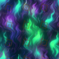 Green Purple Fire