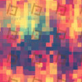 Colorful Pixelated