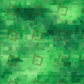 Green Pixelated