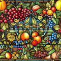 Fruits Stained Glass