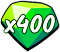 Large Pile of Emeralds