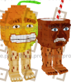 Coco and Mango