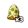 Dinosaur Egg x3