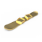 Gold Snowboard