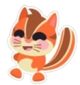Chipmunk Sticker