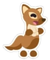 Pine Marten Sticker