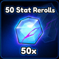 50 Stat Rerolls
